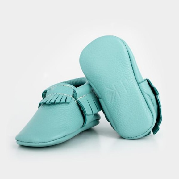 Freshly Picked Other - NEW IN BOX Freshly Picked Robin’s Egg Moccasins